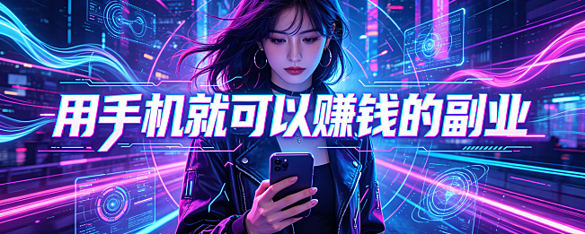 空闲在家用手机就可以赚钱的副业