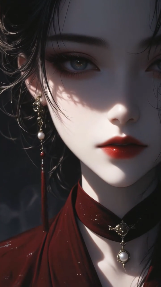 AI生成的动漫美女超好看